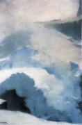 William Stott of Oldham Turquoise Glacier painting